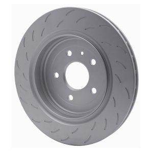 Chevrolet Corvette Brake Rotor (1) - Rear - R1 Concepts - GEOSPEC Coated Rotor - Slotted - `15-`19